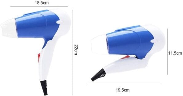 Rocklight Portable foldable hair dryer 1600 watts compact size