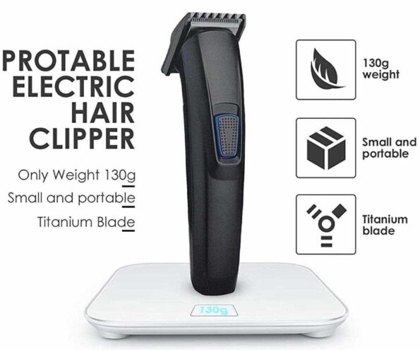 HTC AT 522 Rechargeable Beard Trimmer for men 45 min runtime