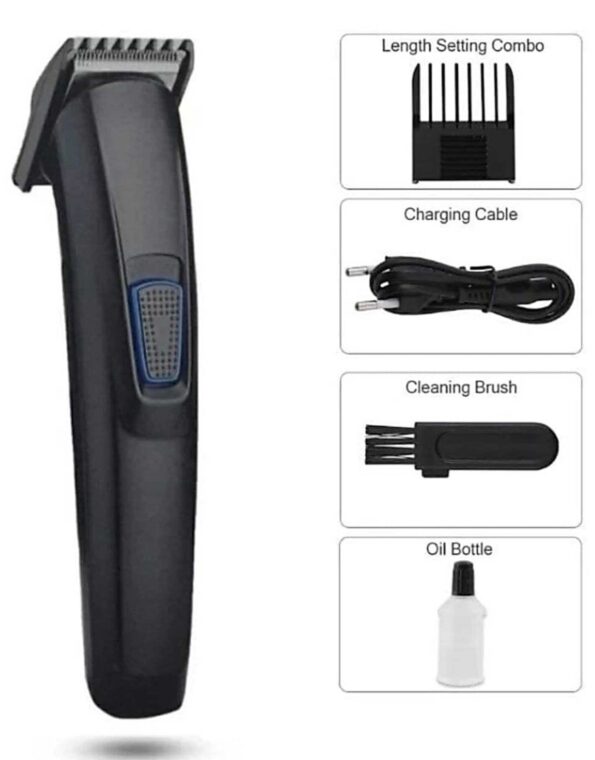 HTC AT 522 Rechargeable Beard Trimmer for men 45 min runtime