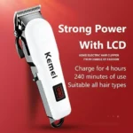 kemei-Km-809A-Original-Rechargeable-cordless-hair-clippers-for-men-120-Minute-Run-Time