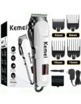 kemei-Km-809A-Original-Rechargeable-cordless-hair-clippers-for-men-120-Minute-Run-Time